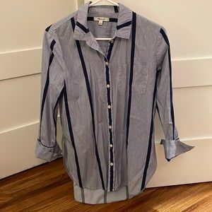 Madewell Striped Button Down (M)